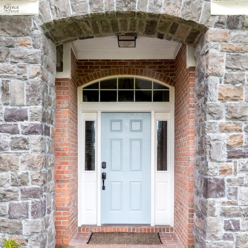 How To Paint A Front Doorstep