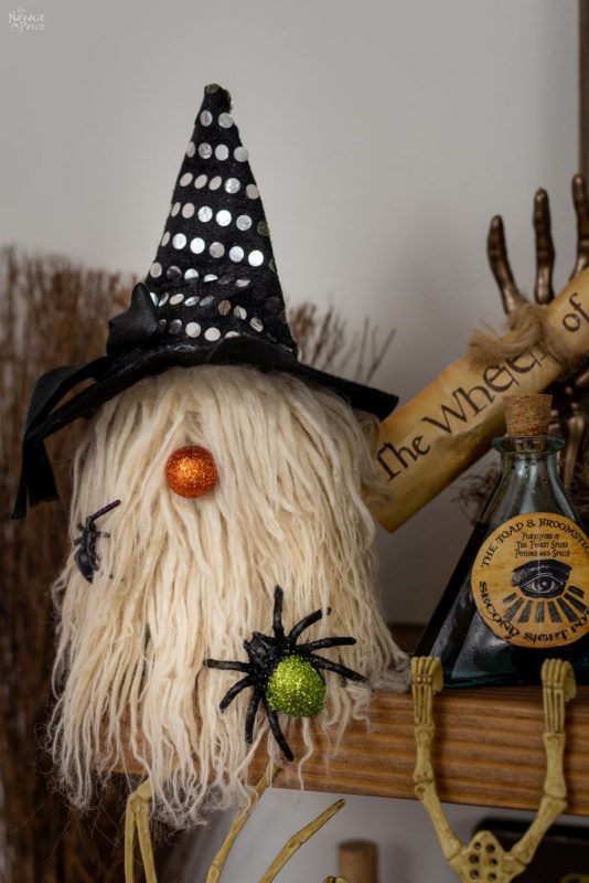 How To Make Beautiful Lighted Mop Gnomes With Dollar Tree Materials