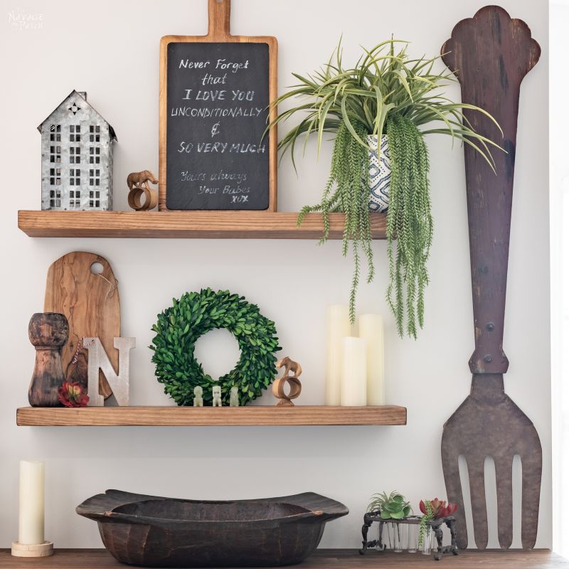 16 easy tutorials on building beautiful floating shelves and wall