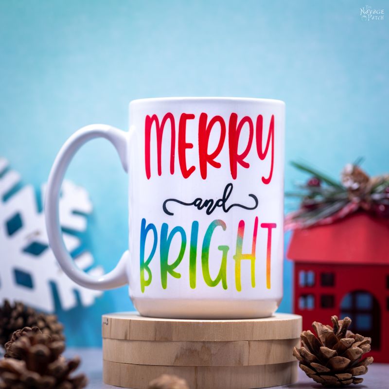 Personalized Holiday Mugs: Gifting with Cricut Joy (& 25 Free SVGs)