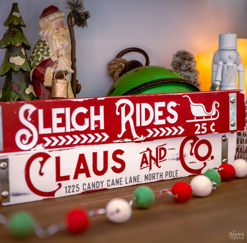 DIY Dollar Tree Christmas Signs – TheNavagePatch.com