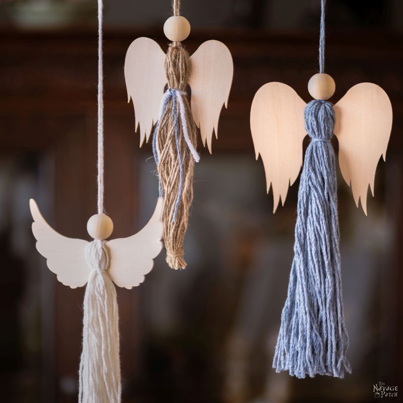 DIY Tassel Angels