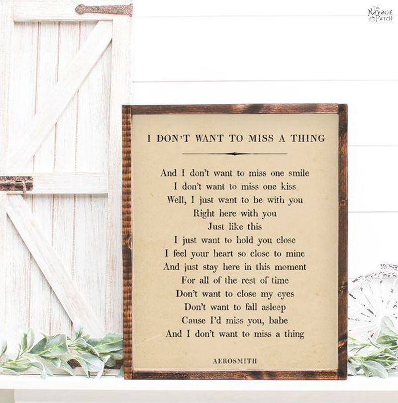 Free Printable Love Song Lyrics Art - TheNavagePatch.com