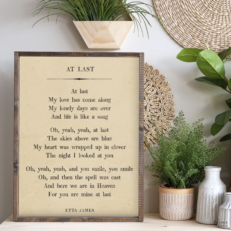 Free Printable Love Song Lyrics Art - TheNavagePatch.com