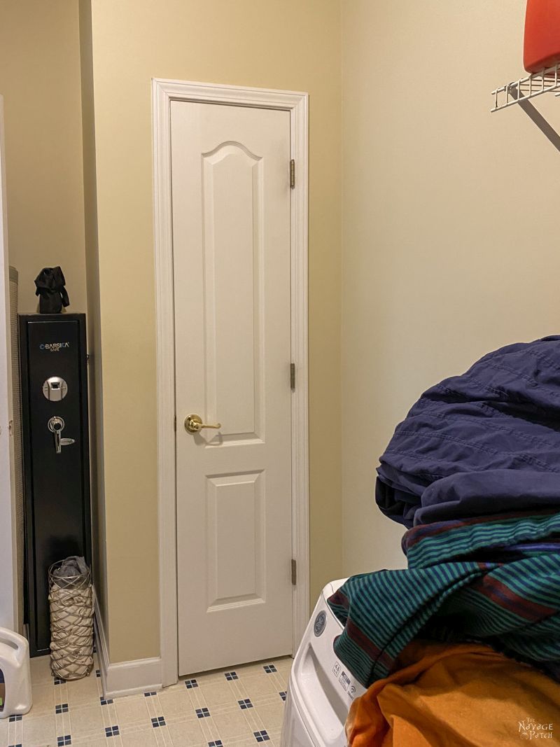 Laundry Chute Makeover - TheNavagePatch.com