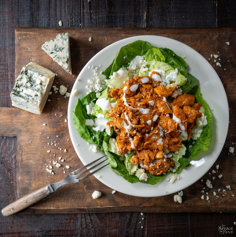 Buffalo Chicken Salad - TheNavagePatch.com