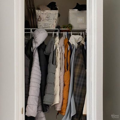 Coat Closet Makeover Plan - TheNavagePatch.com