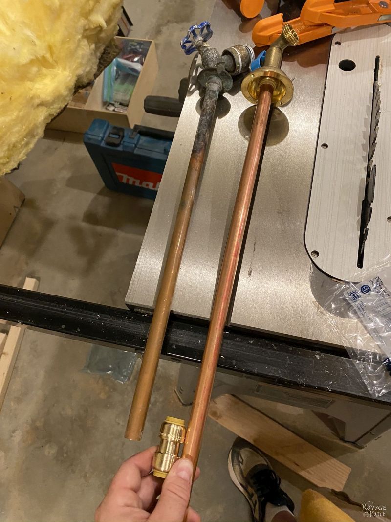 copper pipes