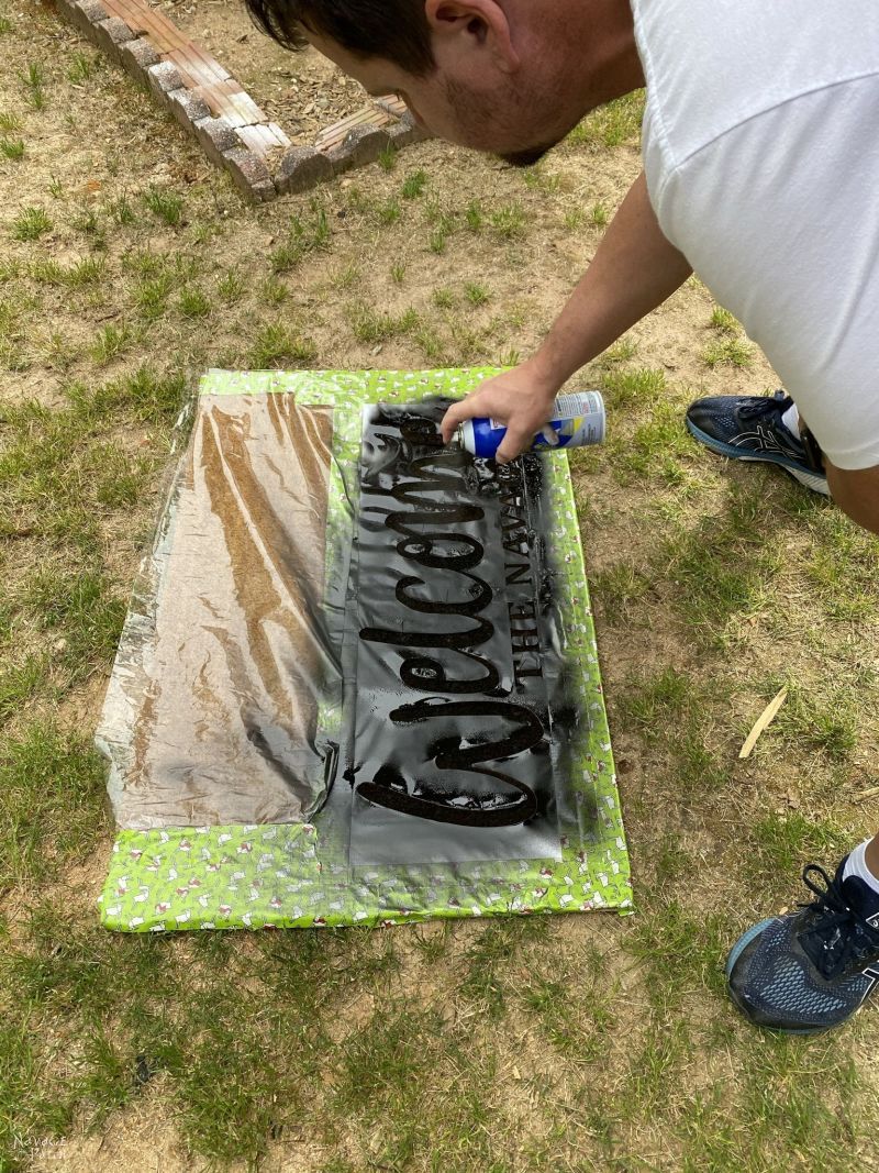 personalized door mat