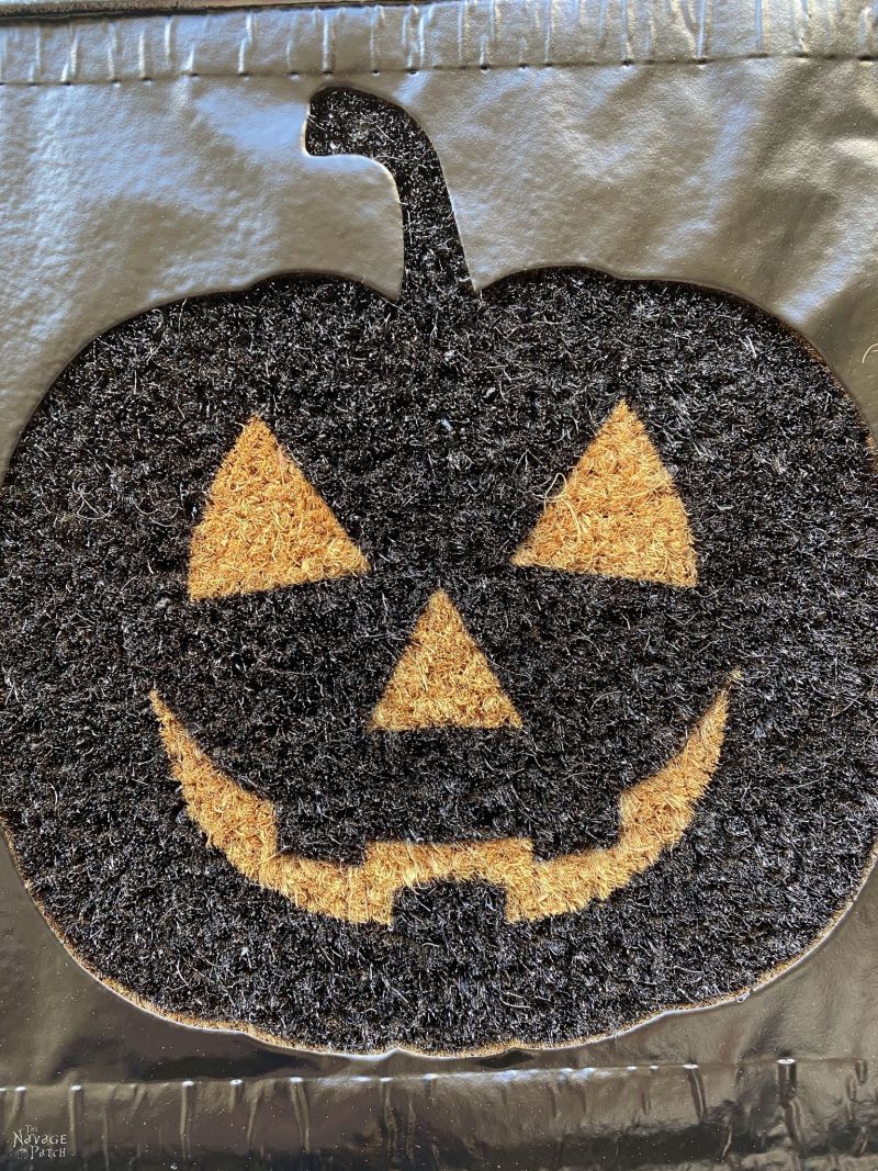 pumpkin door mat