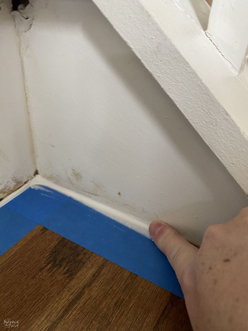 caulk for painting stair risers