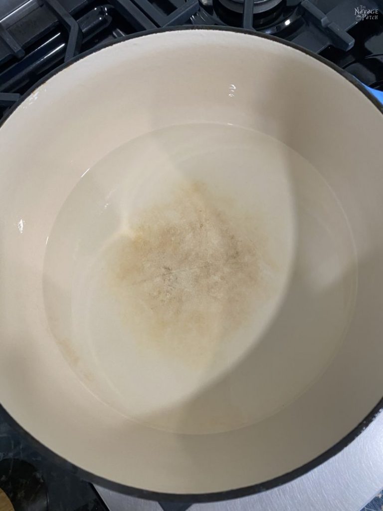 How to Remove Stains from Enameled Cast Iron - The Navage Patch