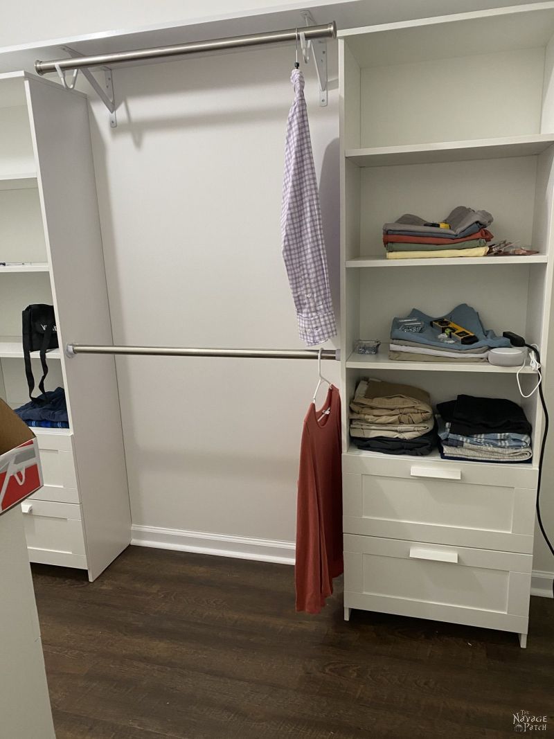 brimnes closet system