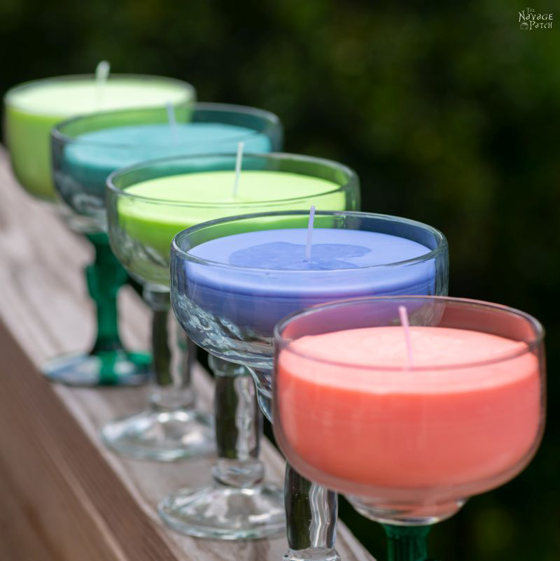 DIY Citronella Candles