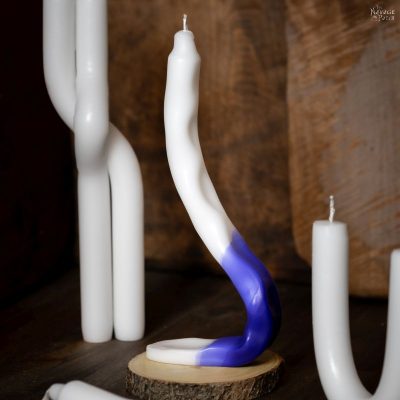 DIY Twisted Candles - TheNavagePatch.com