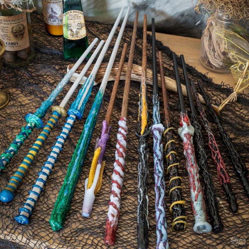 DIY Harry Potter Wands - TheNavagePatch.com