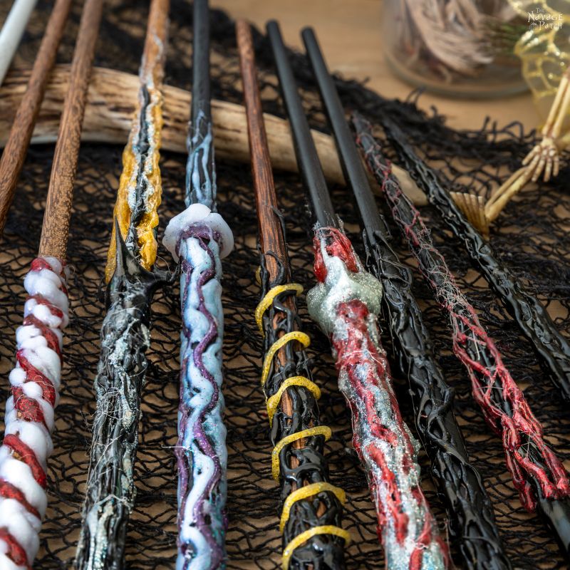 DIY Harry Potter Wands - TheNavagePatch.com