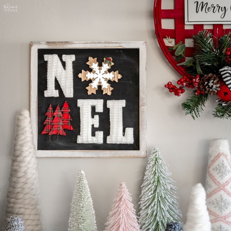 DIY Farmhouse Noel Sign