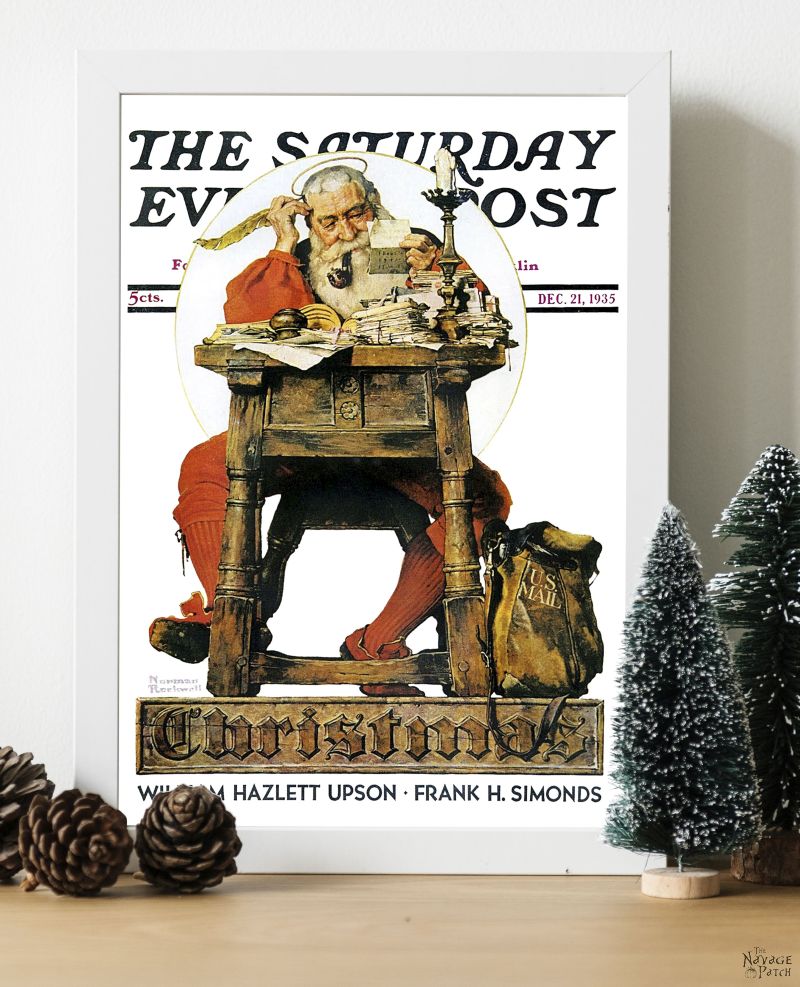 Free Vintage Christmas Magazine Cover - TheNavagePatch.com