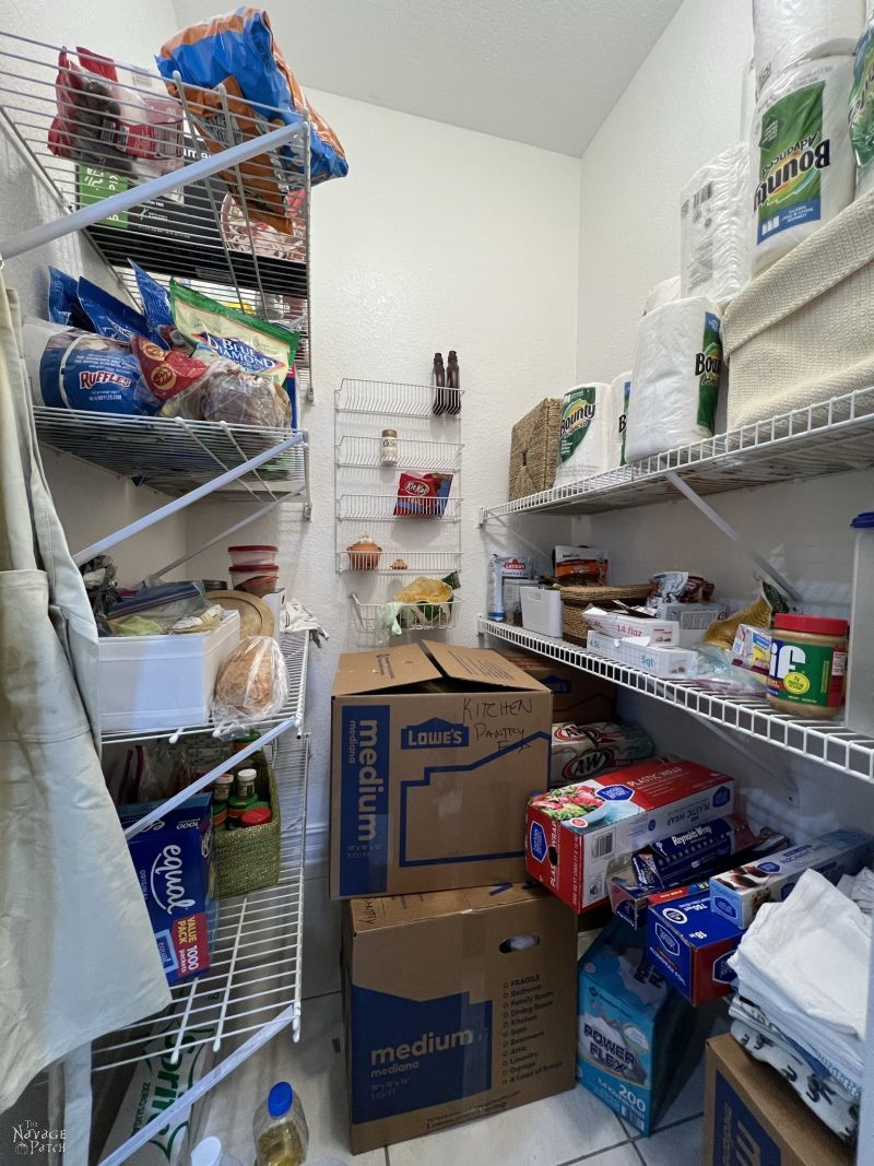 pantry before makeover