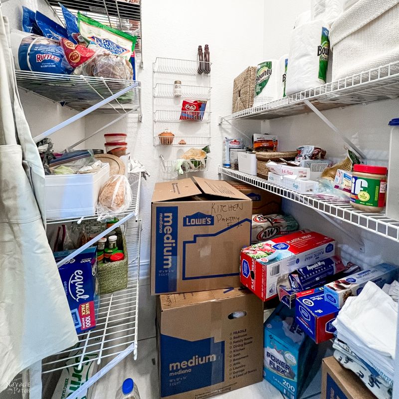 Pantry Makeover Plan and Prep - TheNavagePatch.com