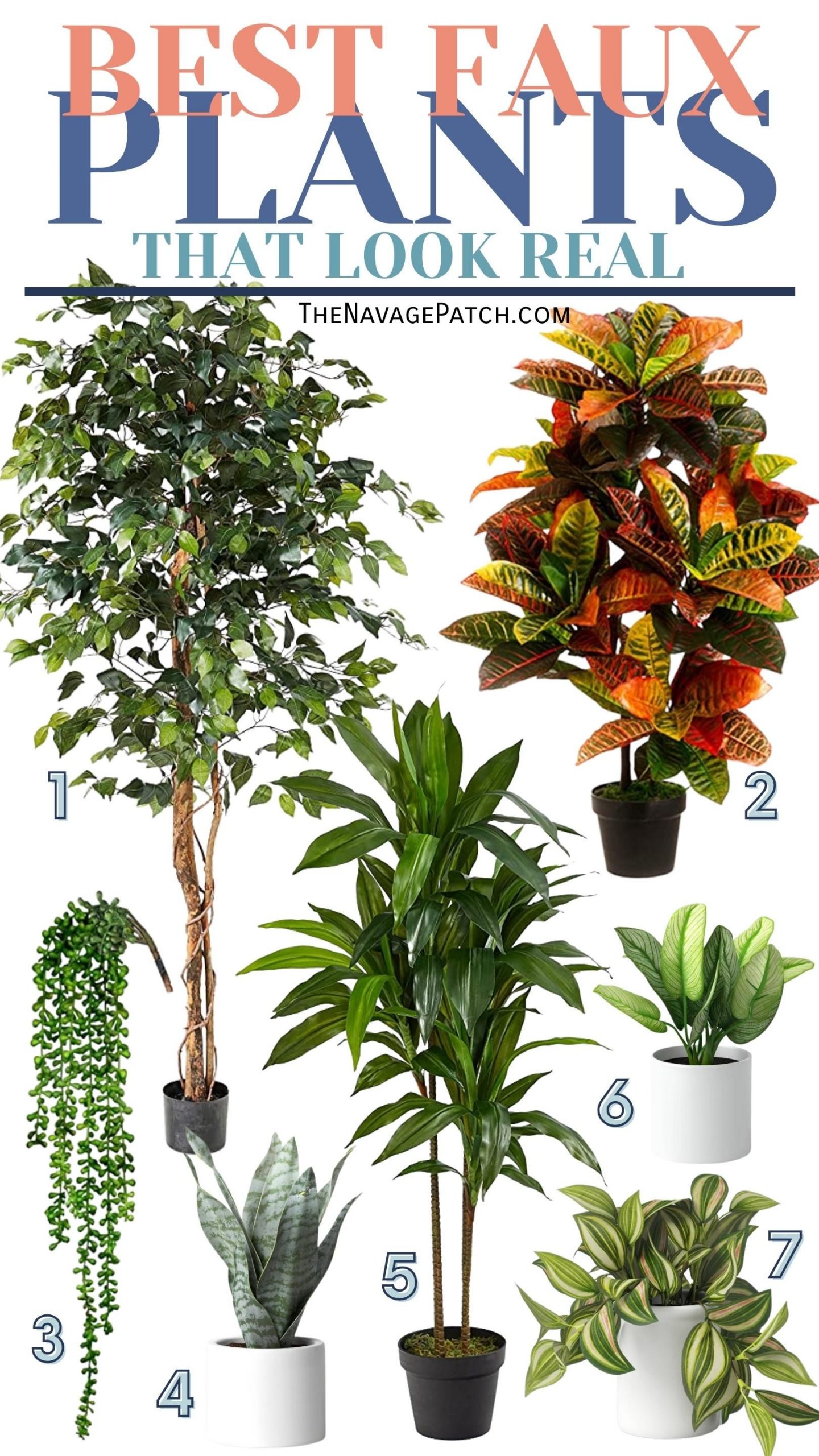 How to Secure Artificial Plants in Tall Planters - The Navage Patch