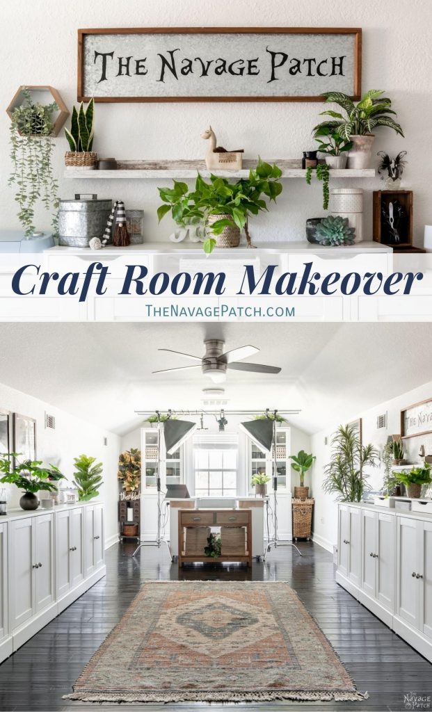 Florida Craft Room Reveal | Craft room makeover | craft room organization ideas | How to organize a craft room | Craft room ideas | Craft studio | #TheNavagePatch | TheNavagePatch.com