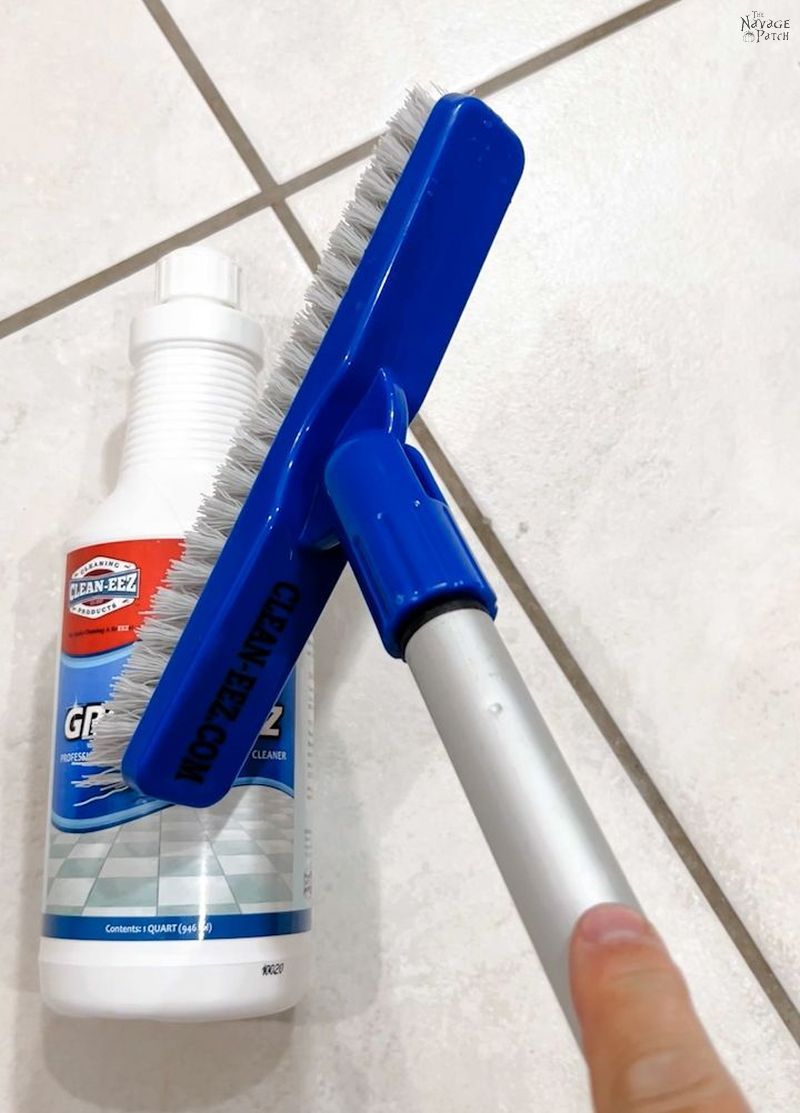 grout-eez cleaner and brush