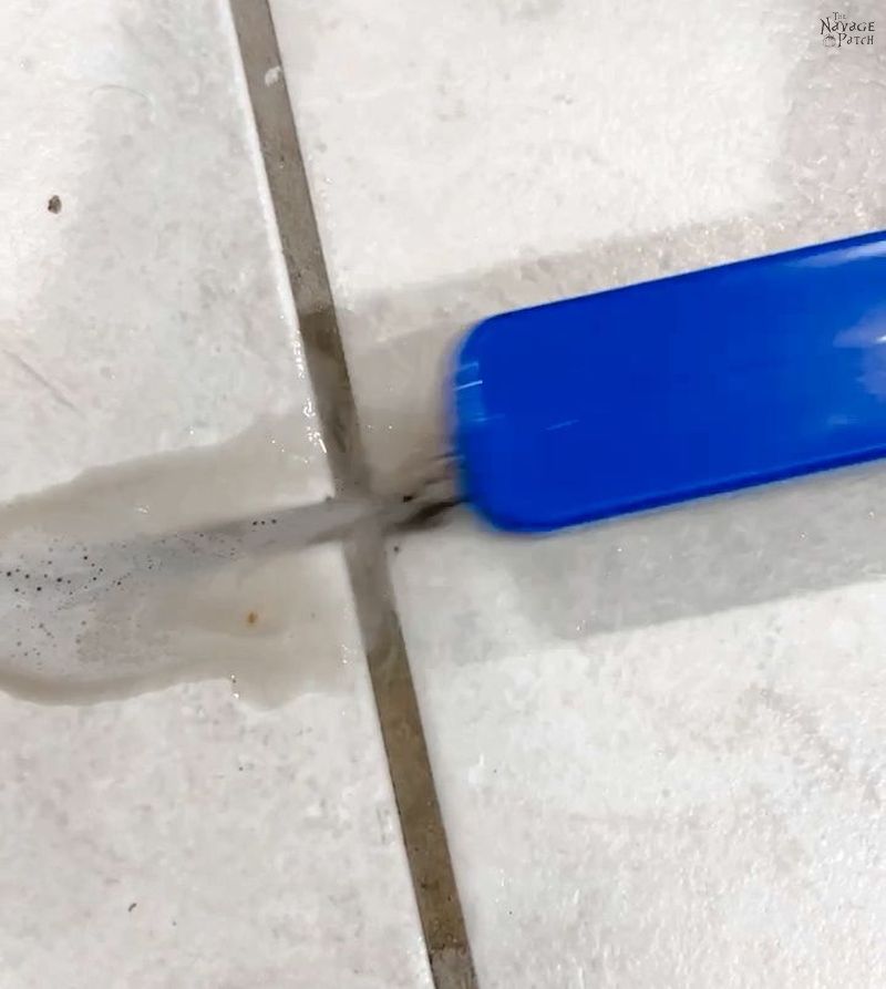 how to clean grout the easy way