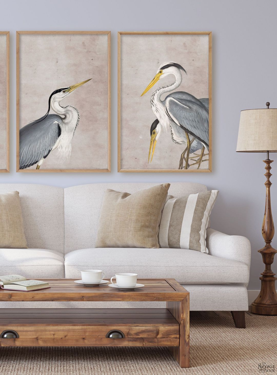 Free Vintage Shorebird Printables - TheNavagePatch.com