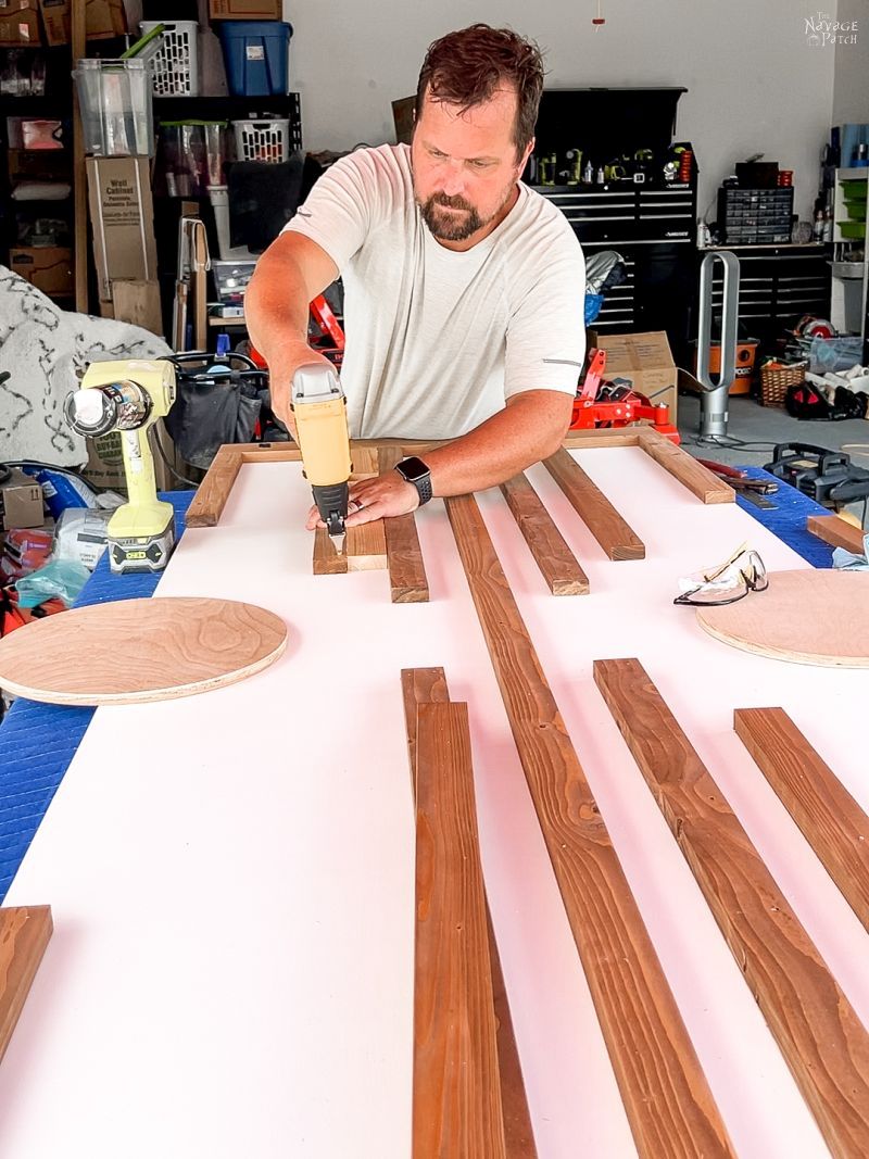 how to make a sliding barn door