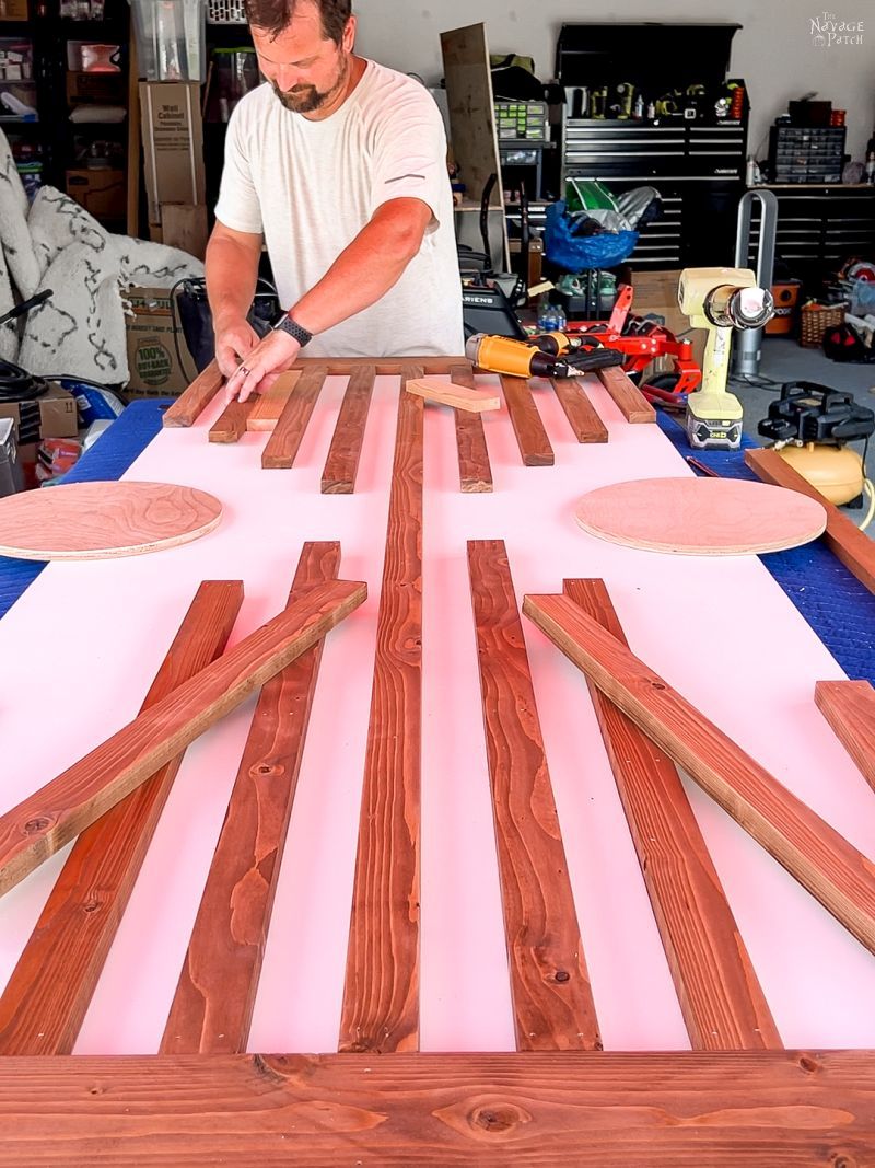 how to make a modern sliding barn door