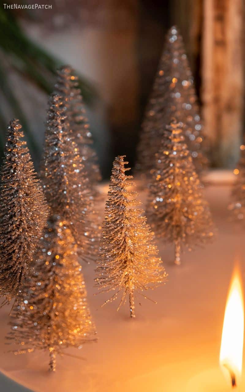 Easy DIY Christmas Candles by TheNavagePatch.com