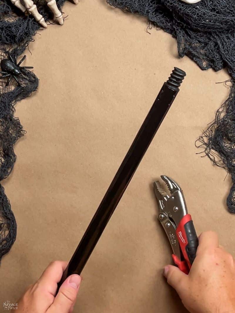 How to Make Dollar Tree Broomstick Pathway Lights