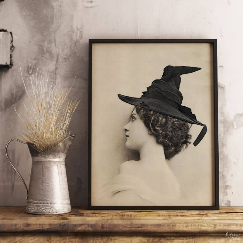 Vintage Witch Printables