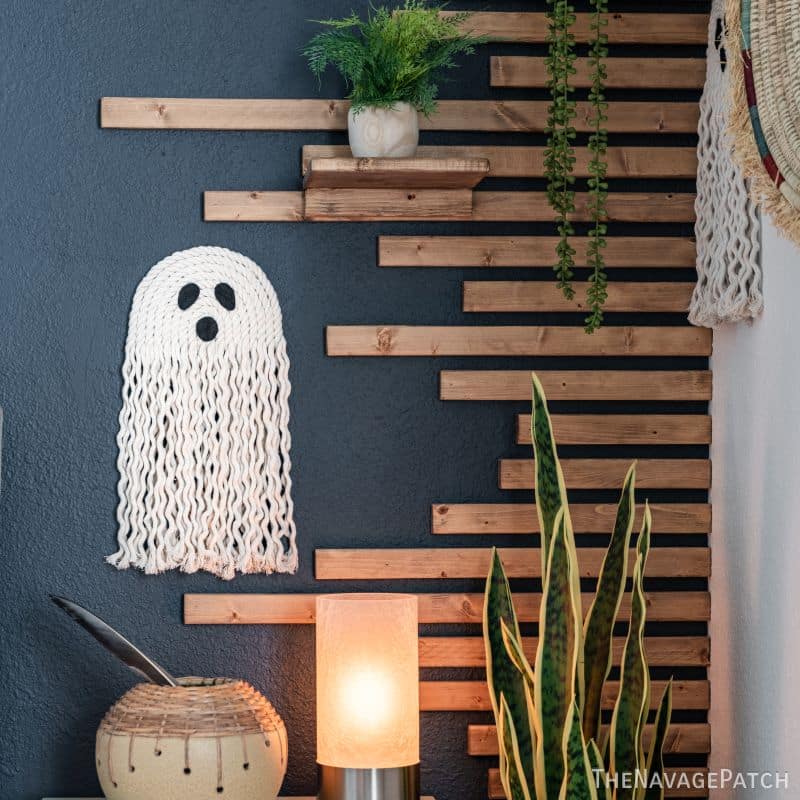 DIY Macrame Ghosts (aka Rope Ghost)