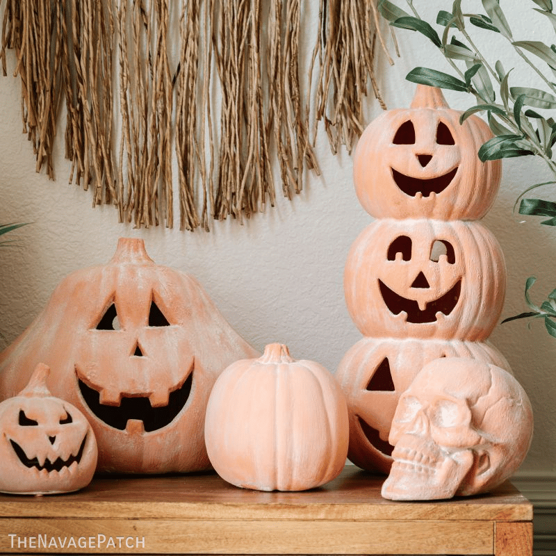 How to Make Simple & Beautiful Terracotta Pumpkins
