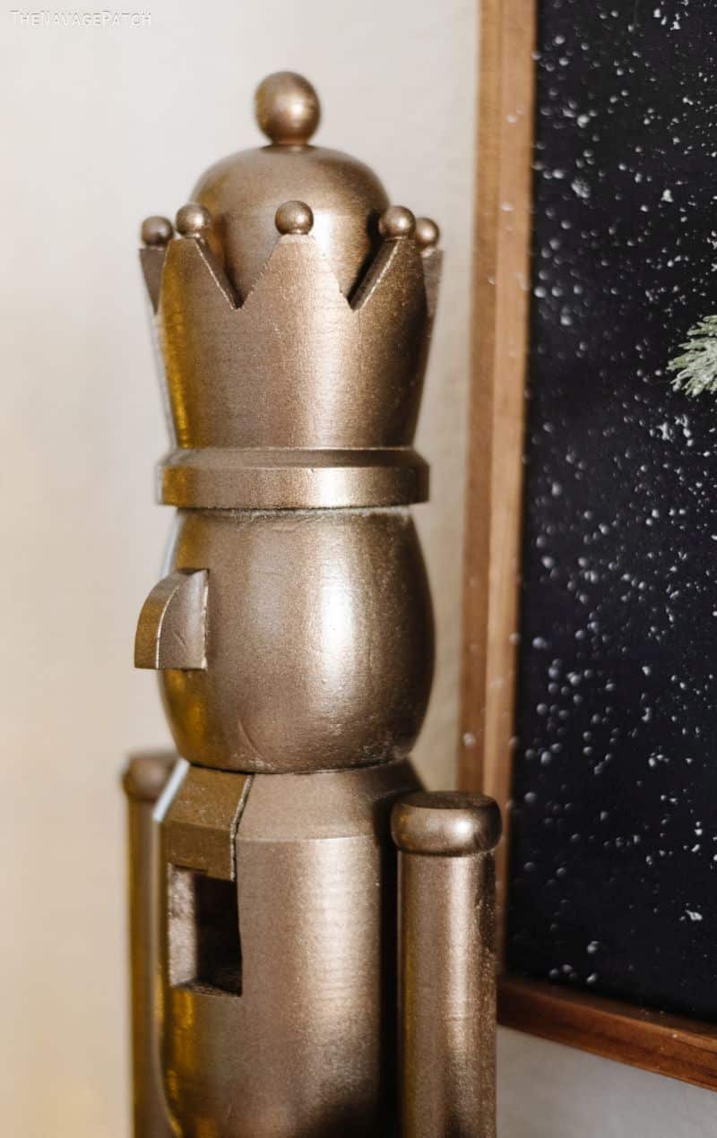 DIY Antique Brass Nutcrackers (Arhaus Dupe) by TheNavagePatch.com