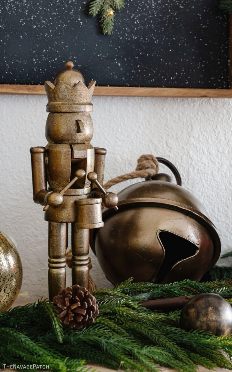 DIY Antique Brass Nutcrackers (Arhaus Dupe) by TheNavagePatch.com