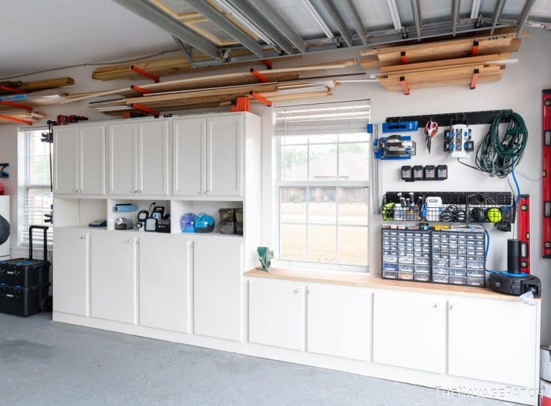 How to Build Oversized Garage Storage Cabinets