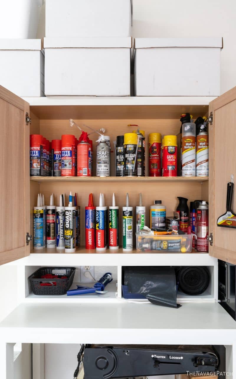 DIY Garage Cabinets by TheNavagePatch.com