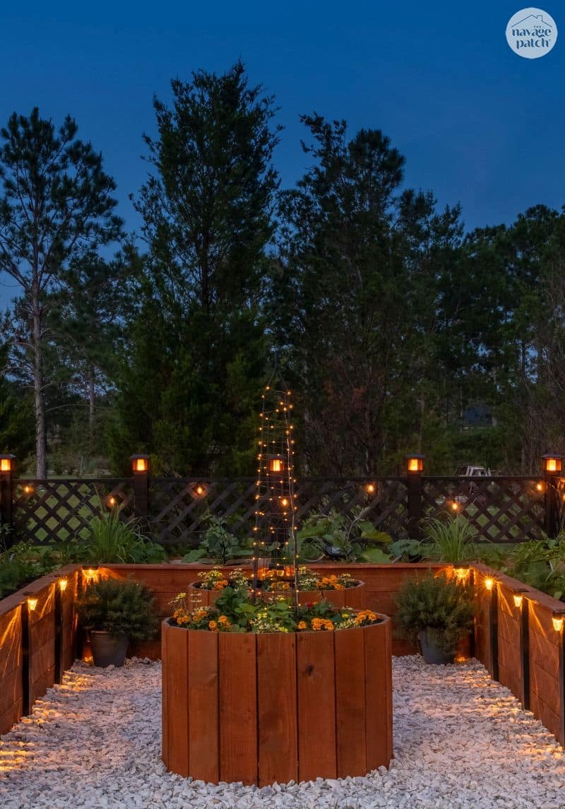 Epic DIY Raised Garden Bed Reveal by TheNavagePatch.com