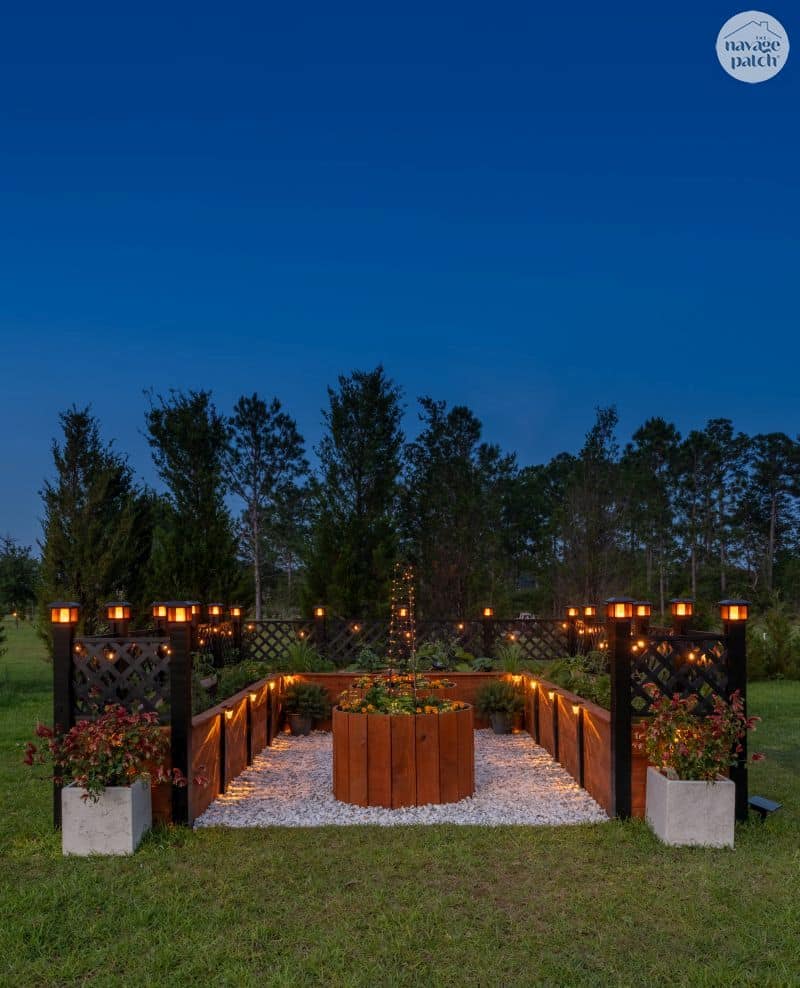 Epic DIY Raised Garden Bed Reveal by TheNavagePatch.com