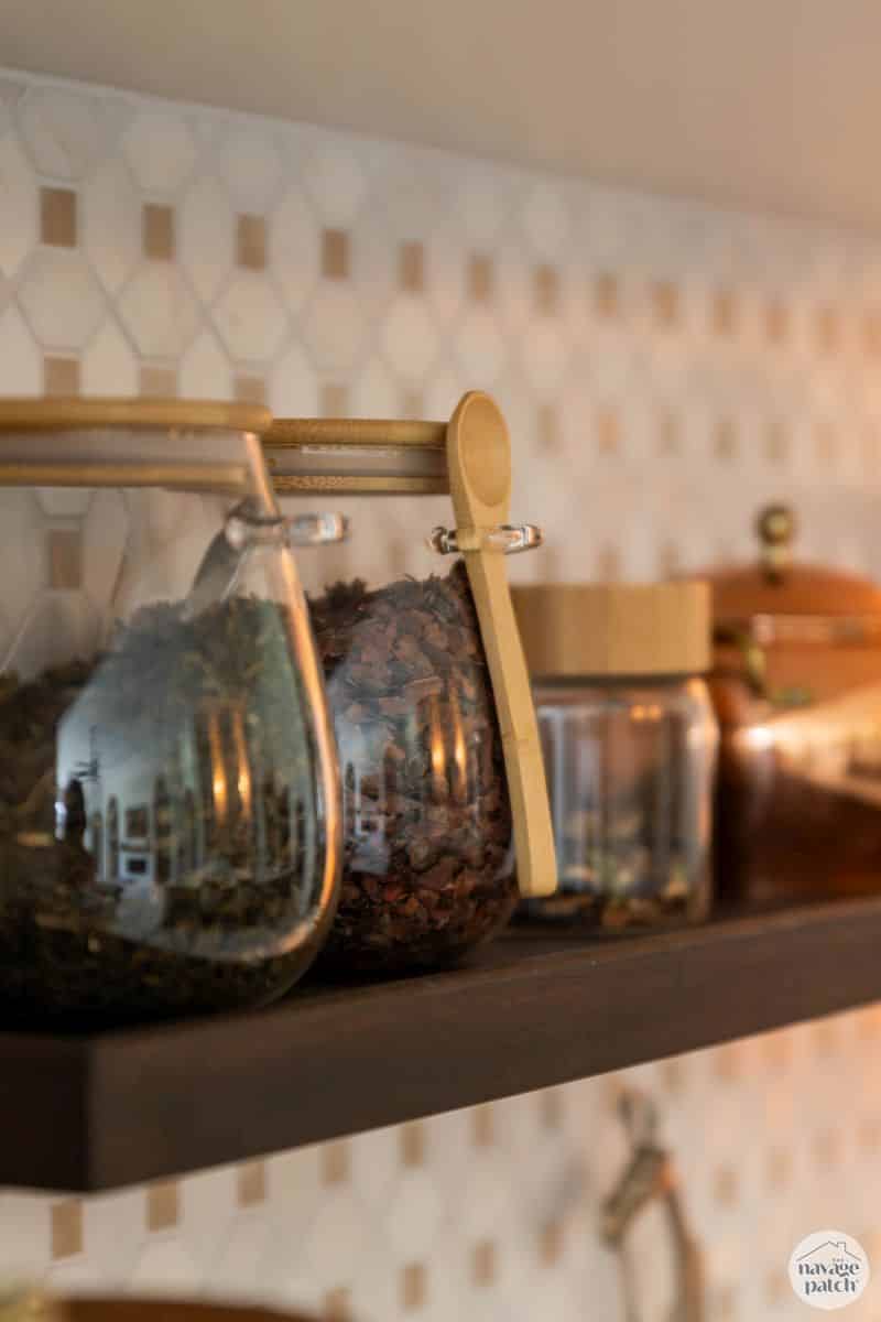 DIY Kitchen Backsplash Tile (No Thinset) by TheNavagePatch.com