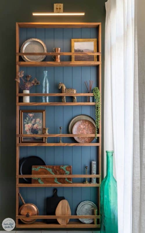 How to Make a Simple & Stunning Plate Rack