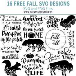 Free Printables by TheNavagePatch.com